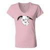 Women’s Jersey V-Neck Tee Thumbnail