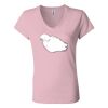 Women’s Jersey V-Neck Tee Thumbnail