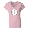 Women’s Jersey V-Neck Tee Thumbnail