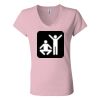Women’s Jersey V-Neck Tee Thumbnail