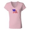 Women’s Jersey V-Neck Tee Thumbnail