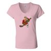 Women’s Jersey V-Neck Tee Thumbnail