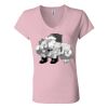 Women’s Jersey V-Neck Tee Thumbnail