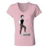 Women’s Jersey V-Neck Tee Thumbnail