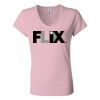 Women’s Jersey V-Neck Tee Thumbnail