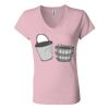Women’s Jersey V-Neck Tee Thumbnail