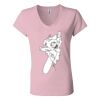 Women’s Jersey V-Neck Tee Thumbnail