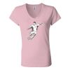 Women’s Jersey V-Neck Tee Thumbnail