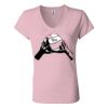 Women’s Jersey V-Neck Tee Thumbnail