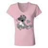 Women’s Jersey V-Neck Tee Thumbnail