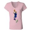 Women’s Jersey V-Neck Tee Thumbnail