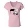 Women’s Jersey V-Neck Tee Thumbnail