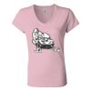 Women’s Jersey V-Neck Tee Thumbnail