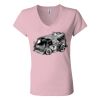 Women’s Jersey V-Neck Tee Thumbnail