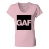 Women’s Jersey V-Neck Tee Thumbnail