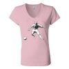 Women’s Jersey V-Neck Tee Thumbnail
