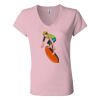 Women’s Jersey V-Neck Tee Thumbnail