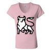 Women’s Jersey V-Neck Tee Thumbnail