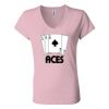 Women’s Jersey V-Neck Tee Thumbnail
