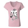 Women’s Jersey V-Neck Tee Thumbnail