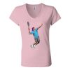 Women’s Jersey V-Neck Tee Thumbnail