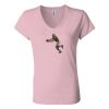 Women’s Jersey V-Neck Tee Thumbnail