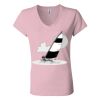 Women’s Jersey V-Neck Tee Thumbnail