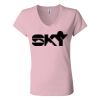 Women’s Jersey V-Neck Tee Thumbnail