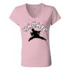 Women’s Jersey V-Neck Tee Thumbnail