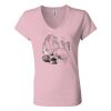 Women’s Jersey V-Neck Tee Thumbnail