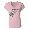 Women’s Jersey V-Neck Tee Thumbnail