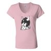 Women’s Jersey V-Neck Tee Thumbnail