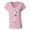 Women’s Jersey V-Neck Tee Thumbnail