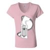 Women’s Jersey V-Neck Tee Thumbnail