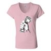 Women’s Jersey V-Neck Tee Thumbnail