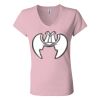 Women’s Jersey V-Neck Tee Thumbnail