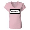 Women’s Jersey V-Neck Tee Thumbnail