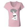 Women’s Jersey V-Neck Tee Thumbnail