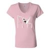 Women’s Jersey V-Neck Tee Thumbnail