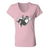 Women’s Jersey V-Neck Tee Thumbnail