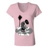 Women’s Jersey V-Neck Tee Thumbnail