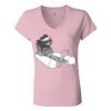 Women’s Jersey V-Neck Tee Thumbnail