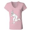 Women’s Jersey V-Neck Tee Thumbnail