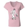 Women’s Jersey V-Neck Tee Thumbnail
