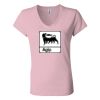 Women’s Jersey V-Neck Tee Thumbnail