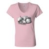Women’s Jersey V-Neck Tee Thumbnail
