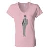 Women’s Jersey V-Neck Tee Thumbnail