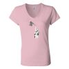 Women’s Jersey V-Neck Tee Thumbnail
