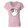 Women’s Jersey V-Neck Tee Thumbnail