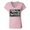 Women’s Jersey V-Neck Tee Thumbnail